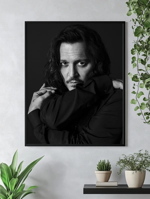 Джонни Депп в чёрно-белой глубине - 4