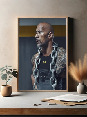 Дуэйн Джонсон с цепью - 3