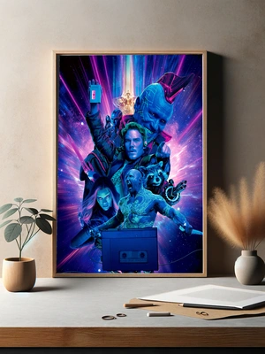 Героическое путешествие Стражей Галактики в ярких цветах - 3