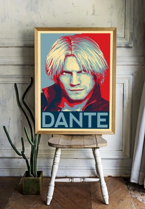 Devil May Cry — Арт портрет Dante - 2