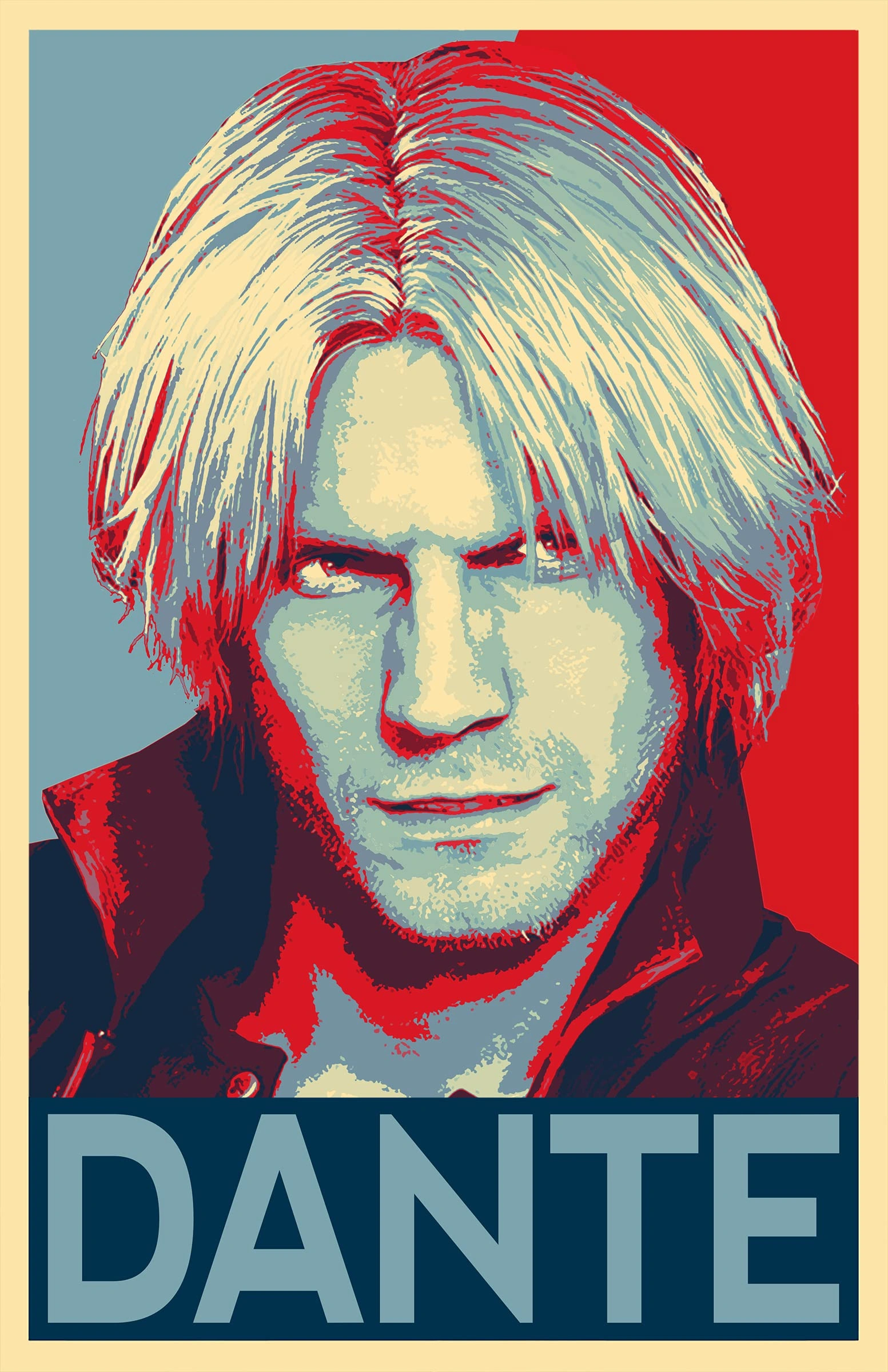 Devil May Cry — Арт портрет Dante - 1