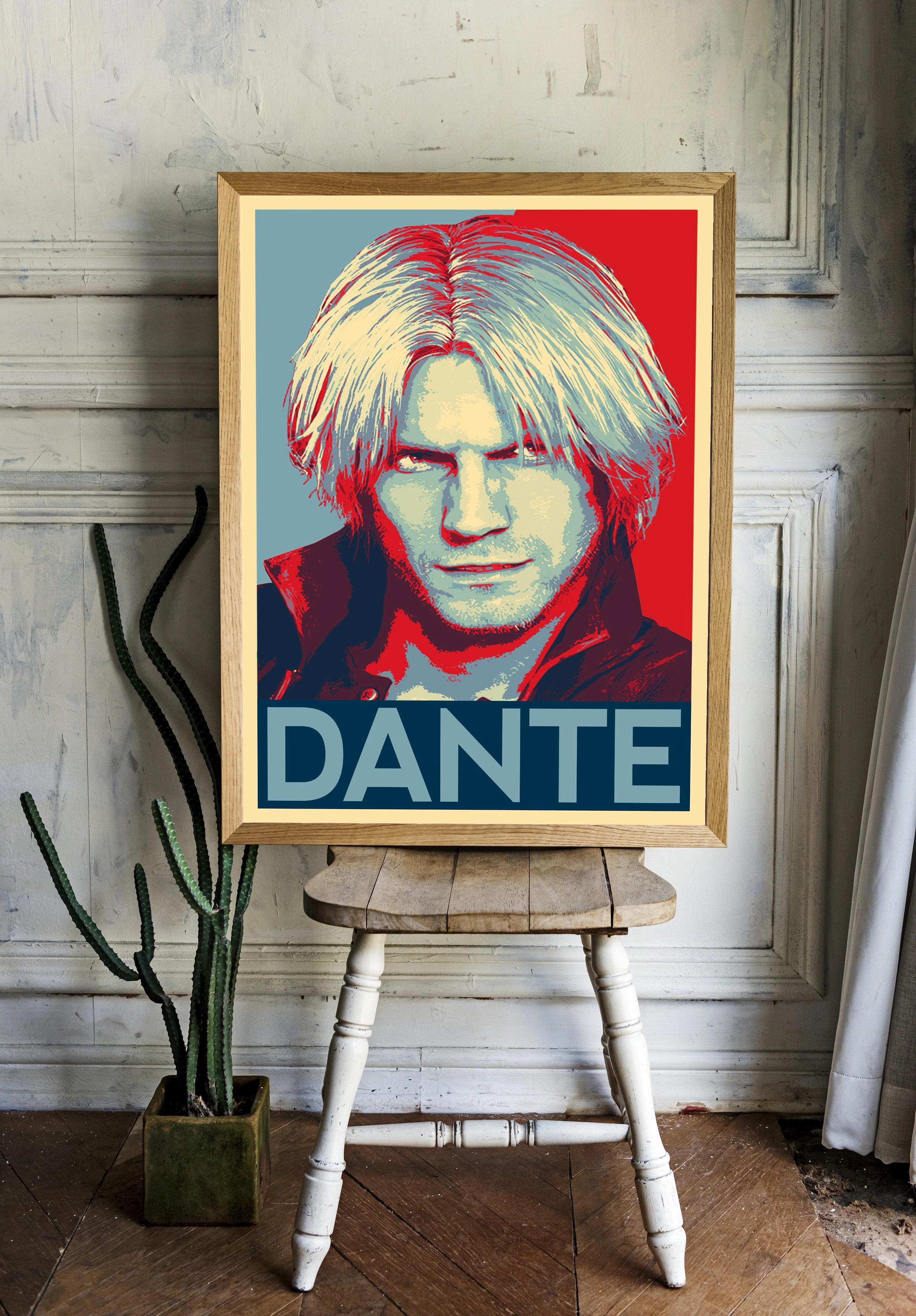 Devil May Cry — Арт портрет Dante - 2