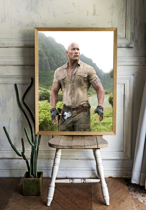 Кадр с Дуэйном Джонсоном - 2