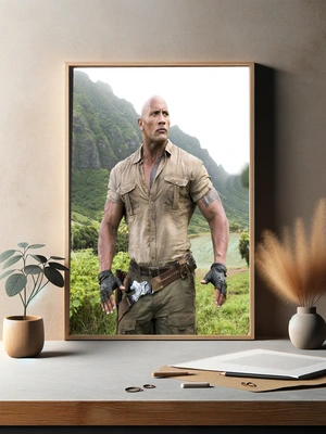 Кадр с Дуэйном Джонсоном - 3