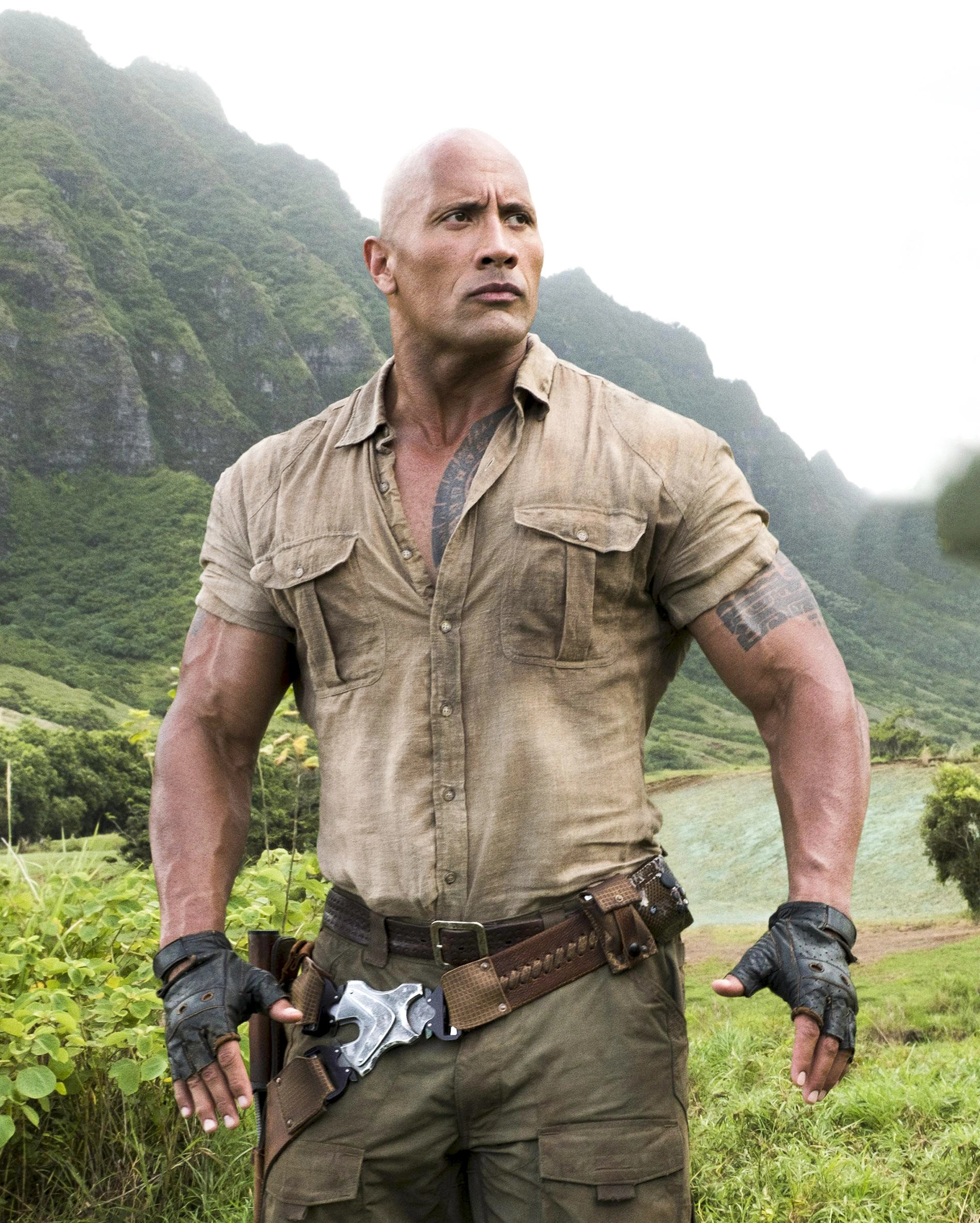 Кадр с Дуэйном Джонсоном - 1