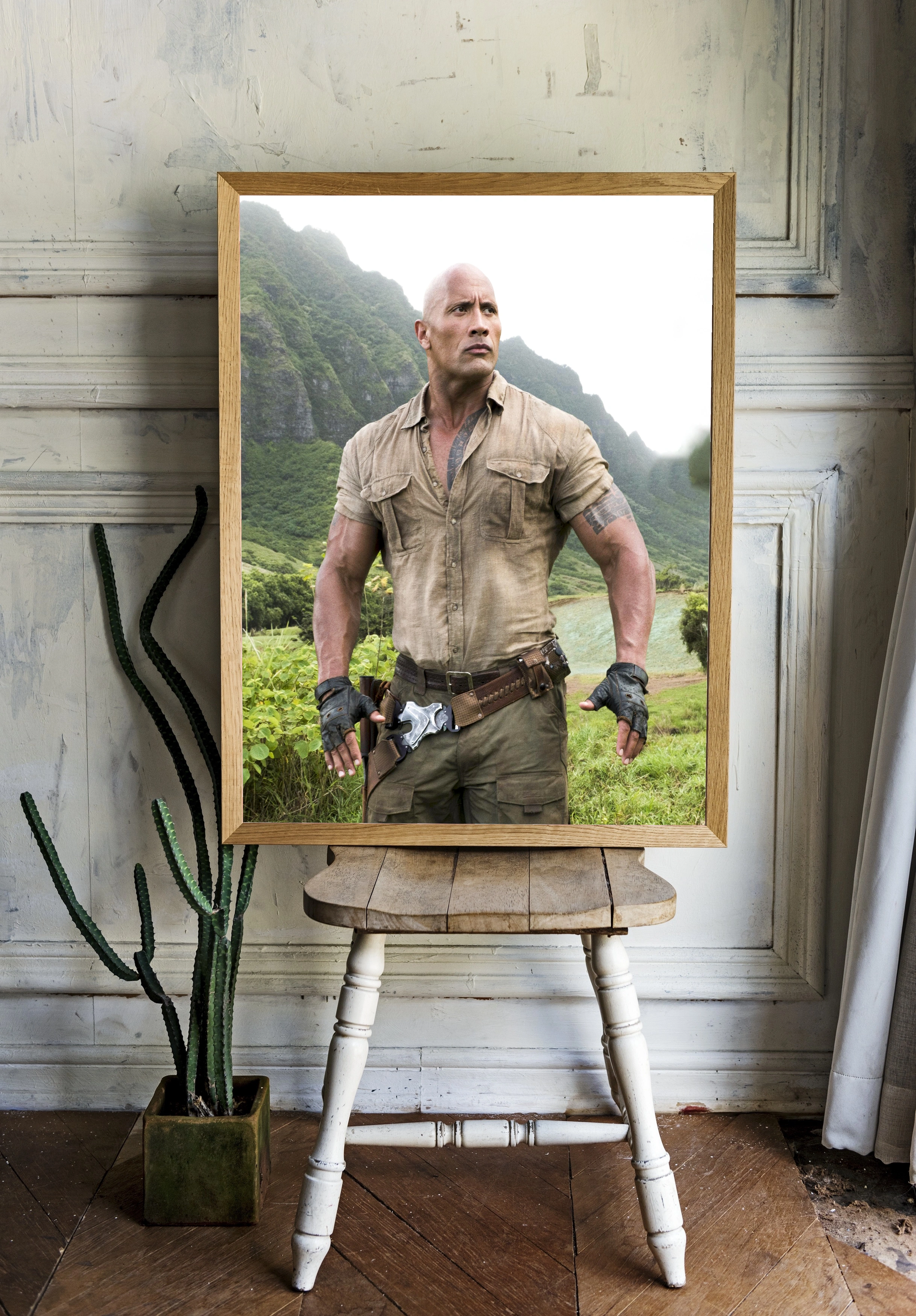 Кадр с Дуэйном Джонсоном - 2