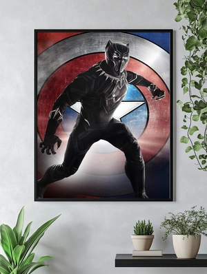 Черная Пантера и щит Капитана Америки - 4