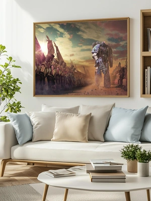 Warhammer 40,000 — Могучие Космические Десантники в бою - 3
