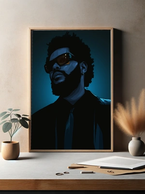 The Weeknd — Тайна и стиль в темно-синем свете - 3