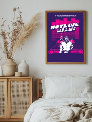 Hotline Miami — Стильный неоновый арт - 5