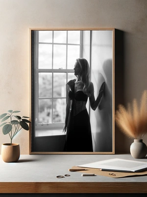 Марго Робби — Силуэт в утонченном свете - 3