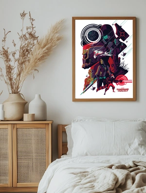 Стражи Галактики в ярком арт стиле - 5