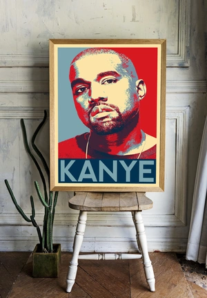 Kanye West в стиле поп-арт - 2