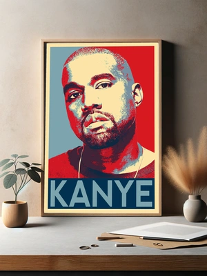 Kanye West в стиле поп-арт - 3