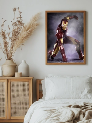 Железный Человек в динамичной позе - 5