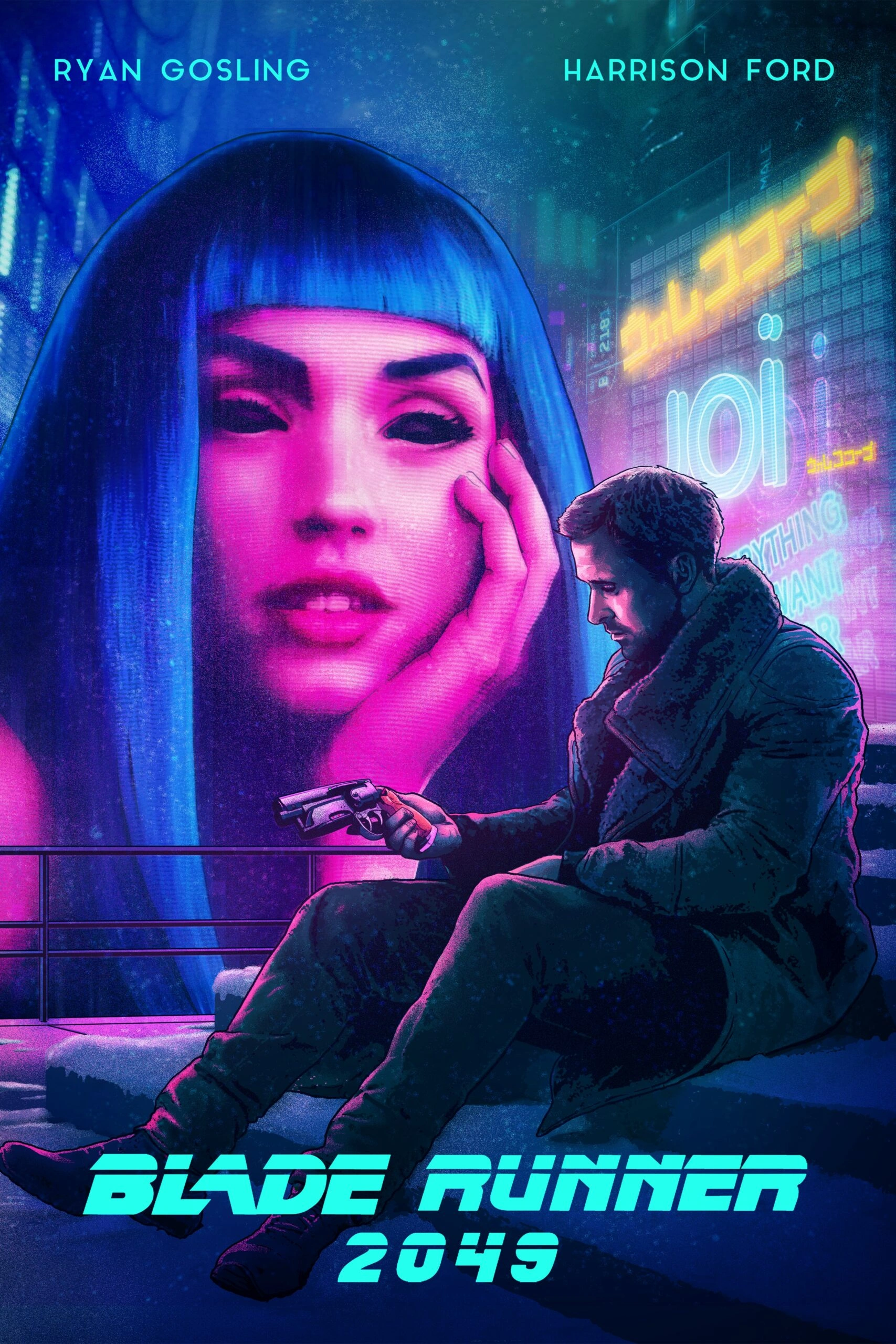 Атмосфера неонового города — Blade Runner 2049 - 1