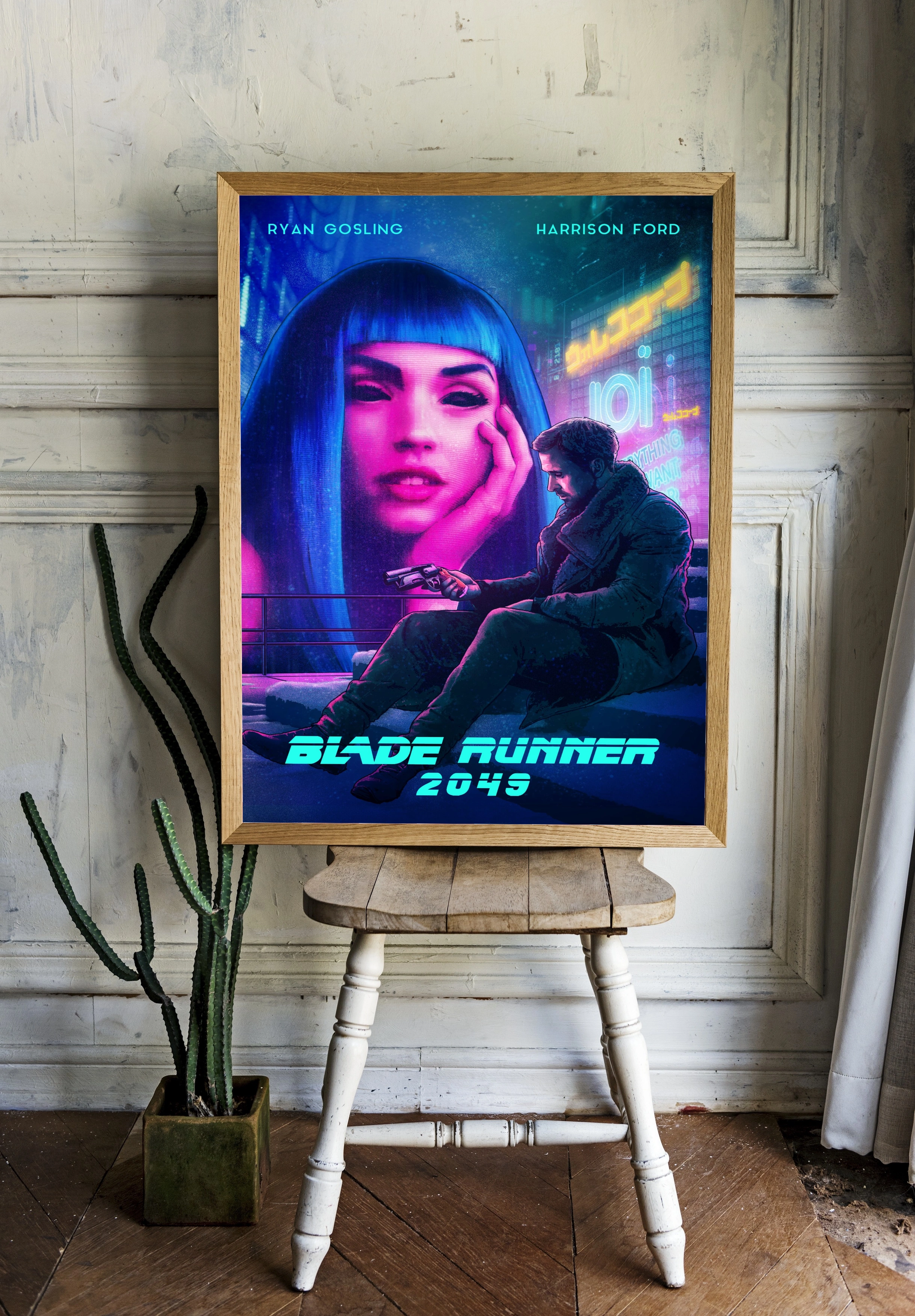 Атмосфера неонового города — Blade Runner 2049 - 2