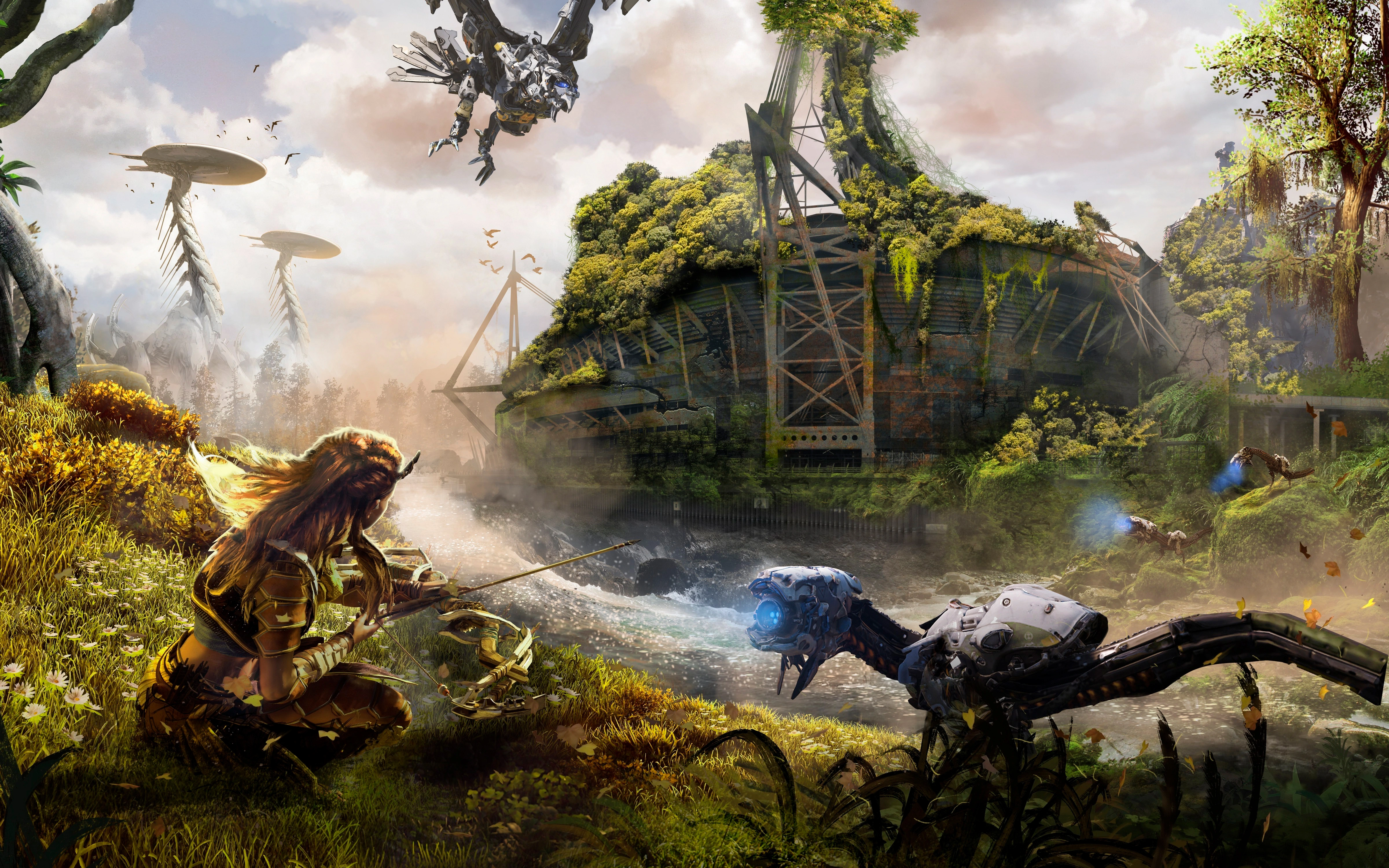 Horizon Zero Dawn — Битва с машинами на рассвете - 1