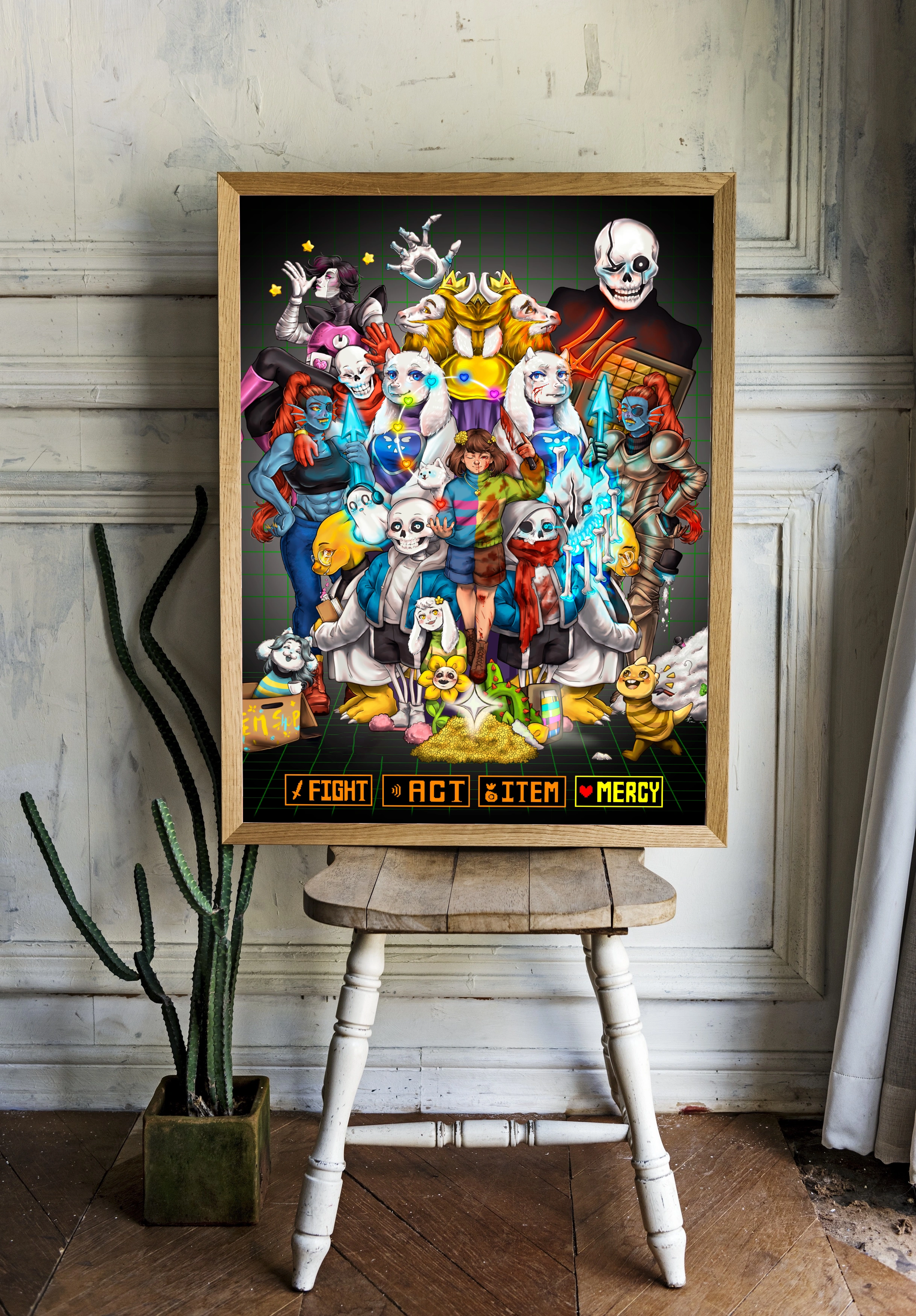 Undertale — Яркие герои - 2