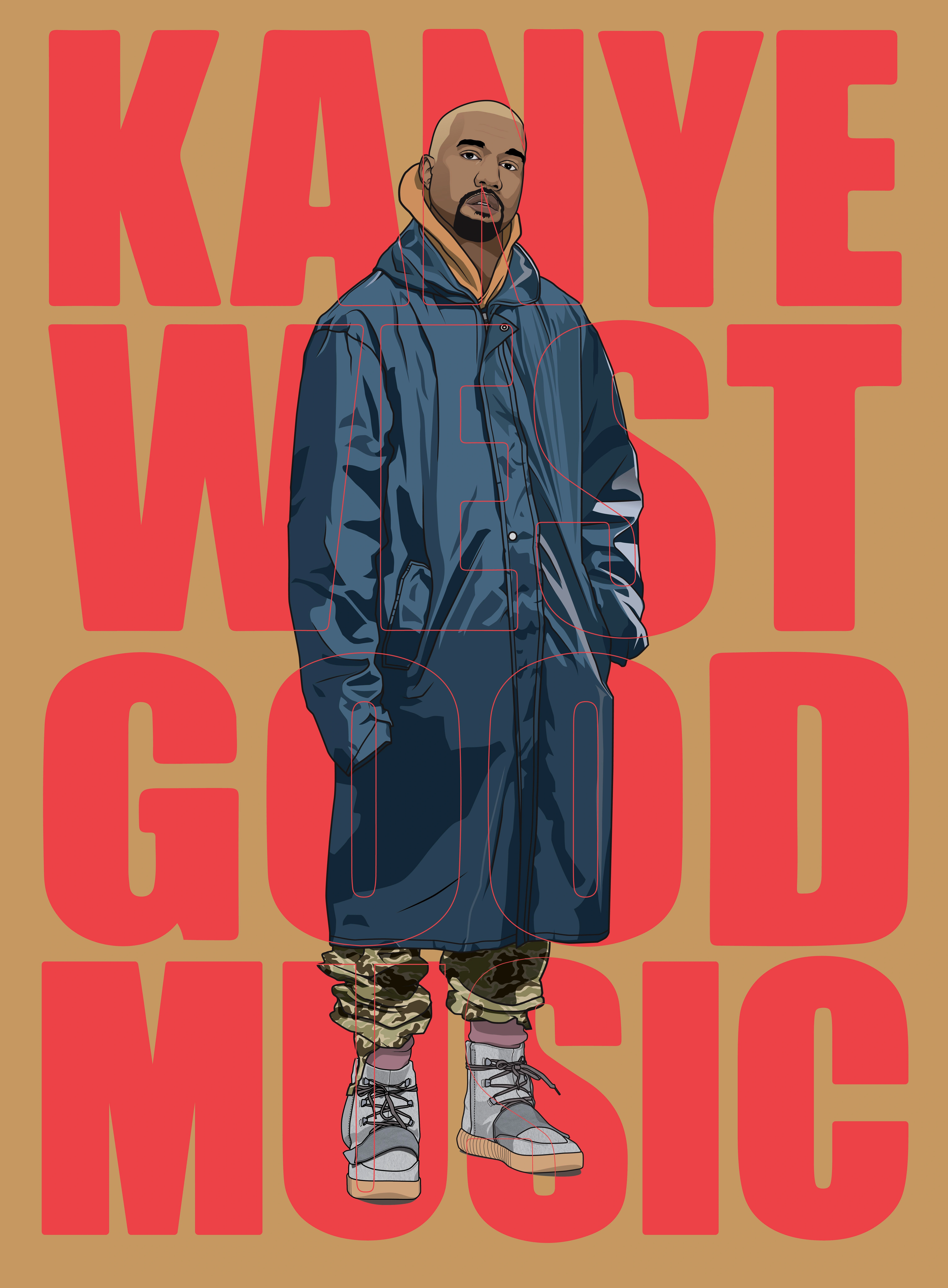 Kanye West в современных тонах - 1