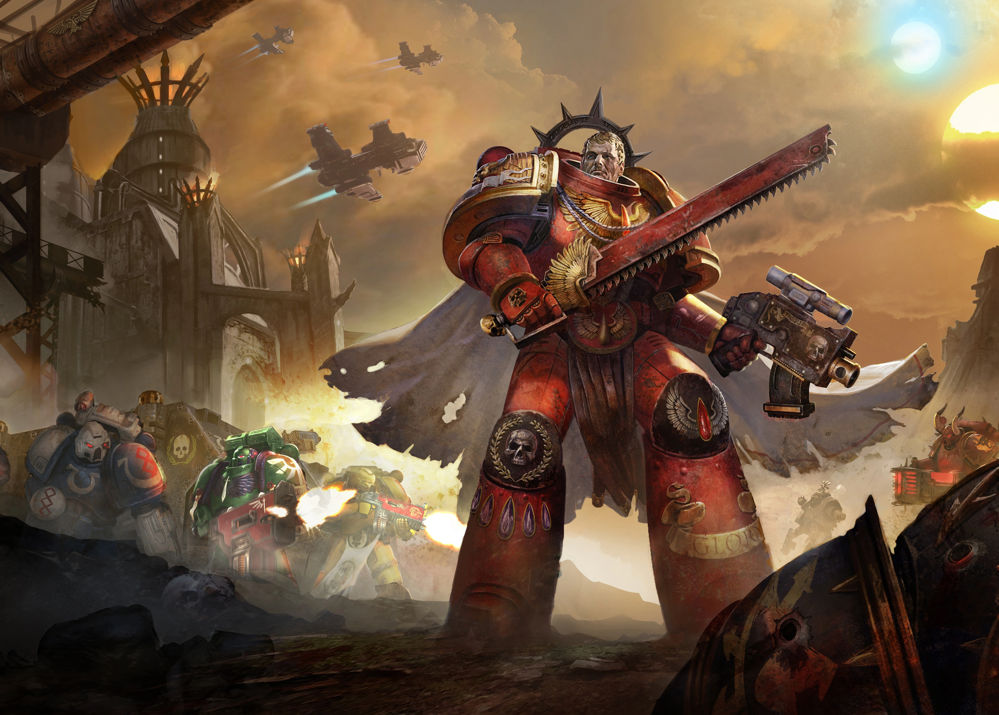 Эпическая битва космических десантников Warhammer 40,000 - 1