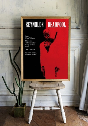 Deadpool в красно-чёрных тонах - 2