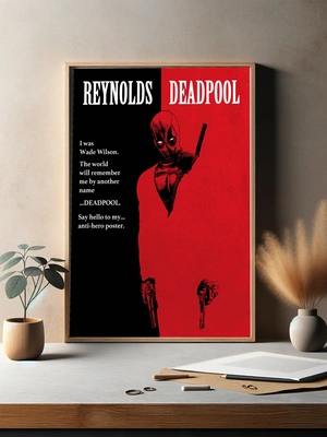 Deadpool в красно-чёрных тонах - 3