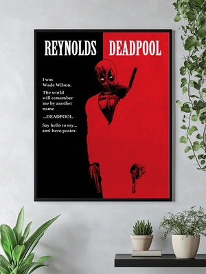 Deadpool в красно-чёрных тонах - 4