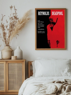 Deadpool в красно-чёрных тонах - 5