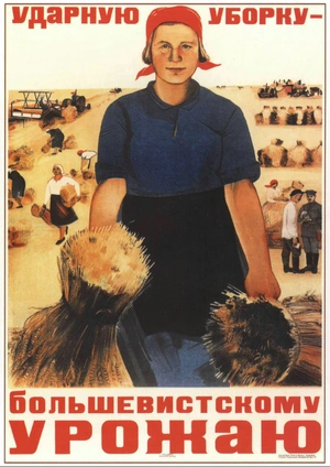 Сильная женщина в колхозе - 1