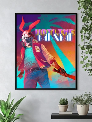 Hotline Miami — Герой в маске кролика - 4