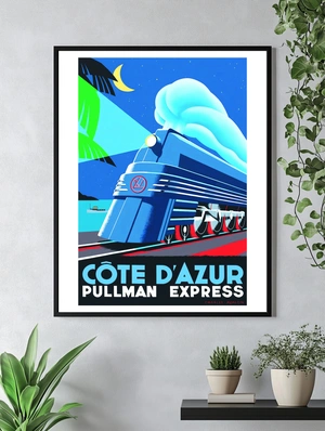 Cote dAzur — Транспортная реклама 1930-х годов - 4