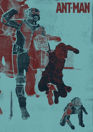 Ant-Man в стиле современного искусства - 1