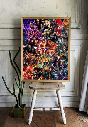 Герои Marvel в эпическом сражении - 1