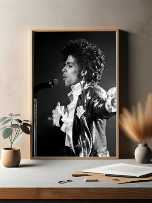 Икона музыки в чёрно-белом — Prince - 3