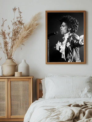 Икона музыки в чёрно-белом — Prince - 5