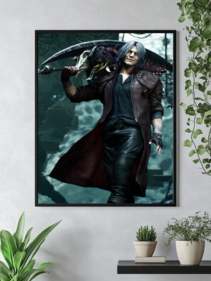 Devil May Cry — Динамичная поза героя - 4