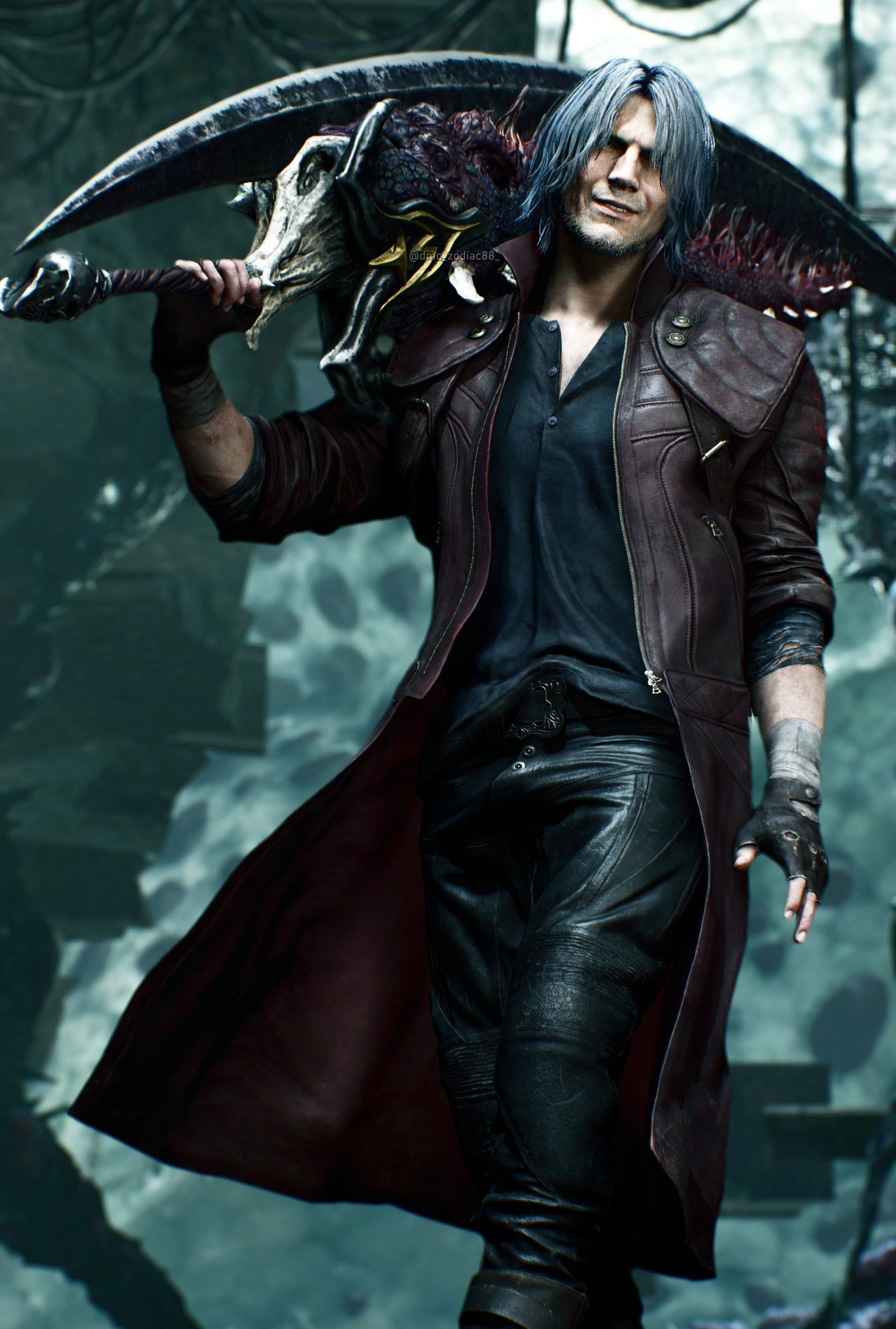 Devil May Cry — Динамичная поза героя - 1