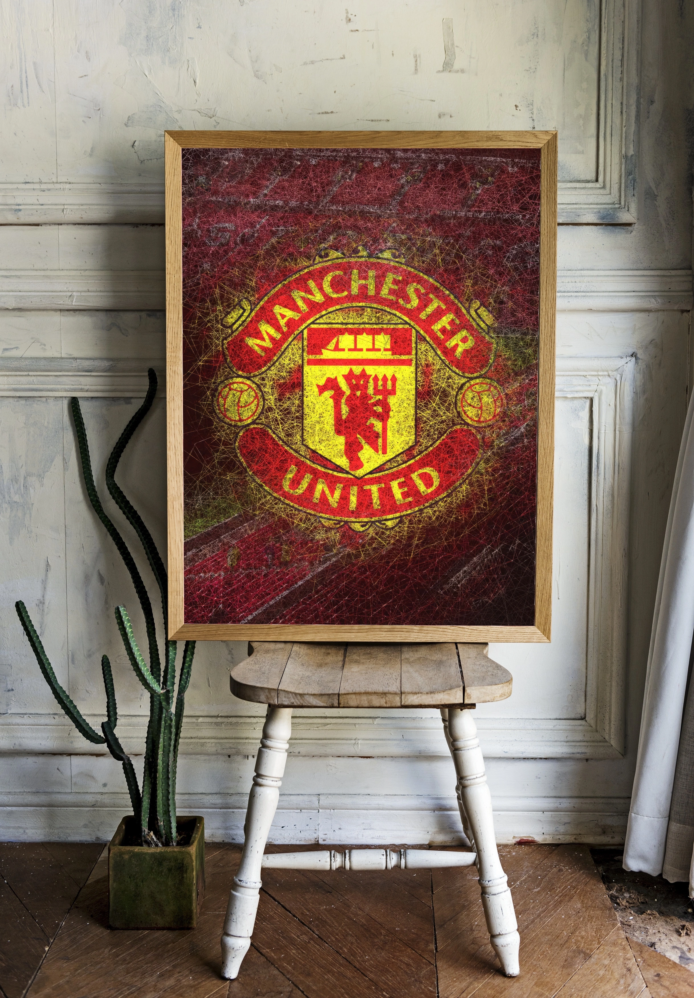 Manchester United в графическом стиле - 2