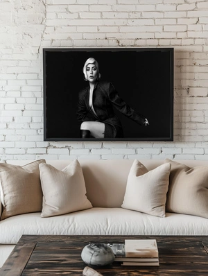 Lady Gaga — Чёрно-белая эстетика - 2