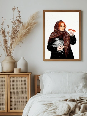 Русская зима и самовар в руках - 5