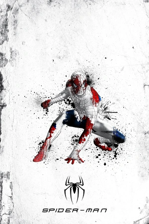 Человек-Паук в динамичном прыжке - 1