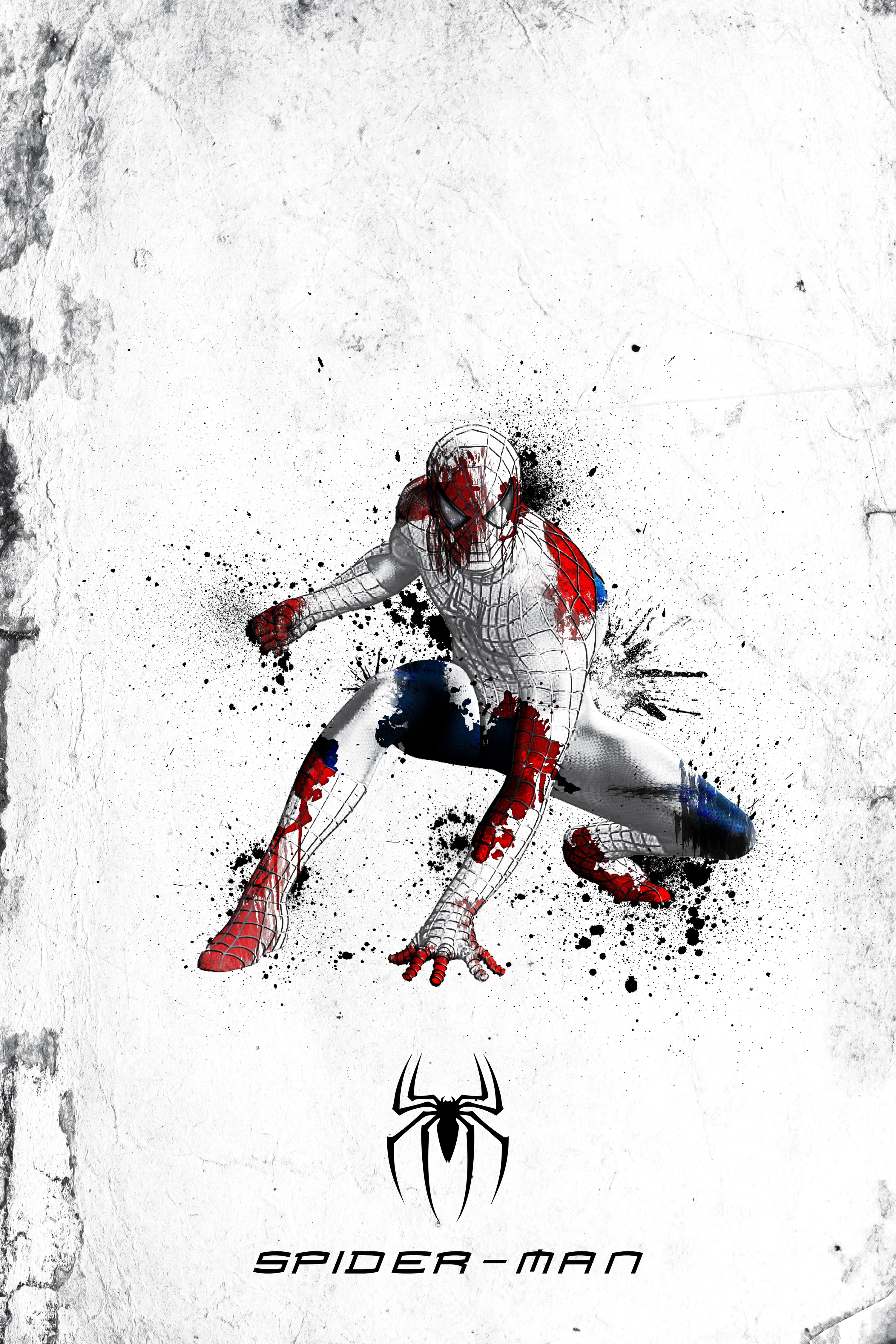 Человек-Паук в динамичном прыжке - 1