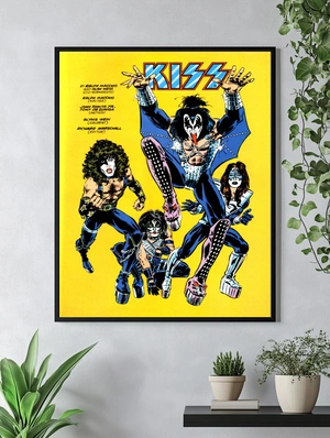 KISS — Легендарные рокеры в стиле комикс - 4