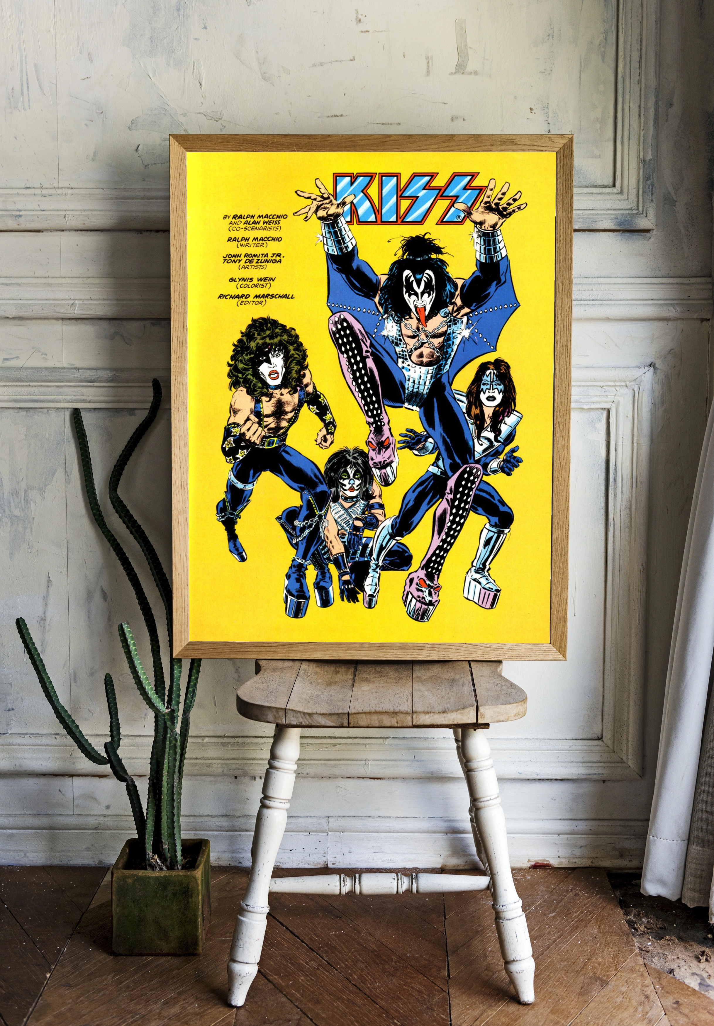 KISS — Легендарные рокеры в стиле комикс - 2