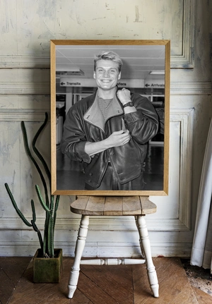 Дольф Лундгрен в кожаной куртке - 2