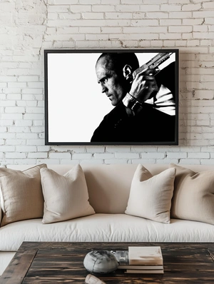 Джейсон Стэтхэм в чёрно-белом стиле - 2