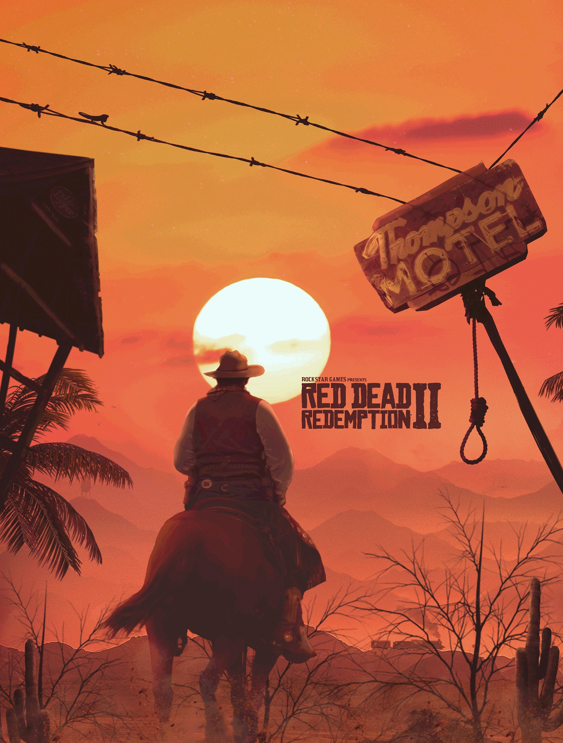 Red Dead Redemption II — Дикий Запад и закат - 1