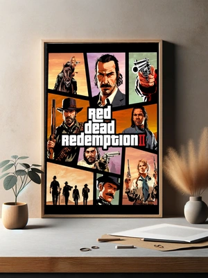 Red Dead Redemption II в стиле GTA - 3