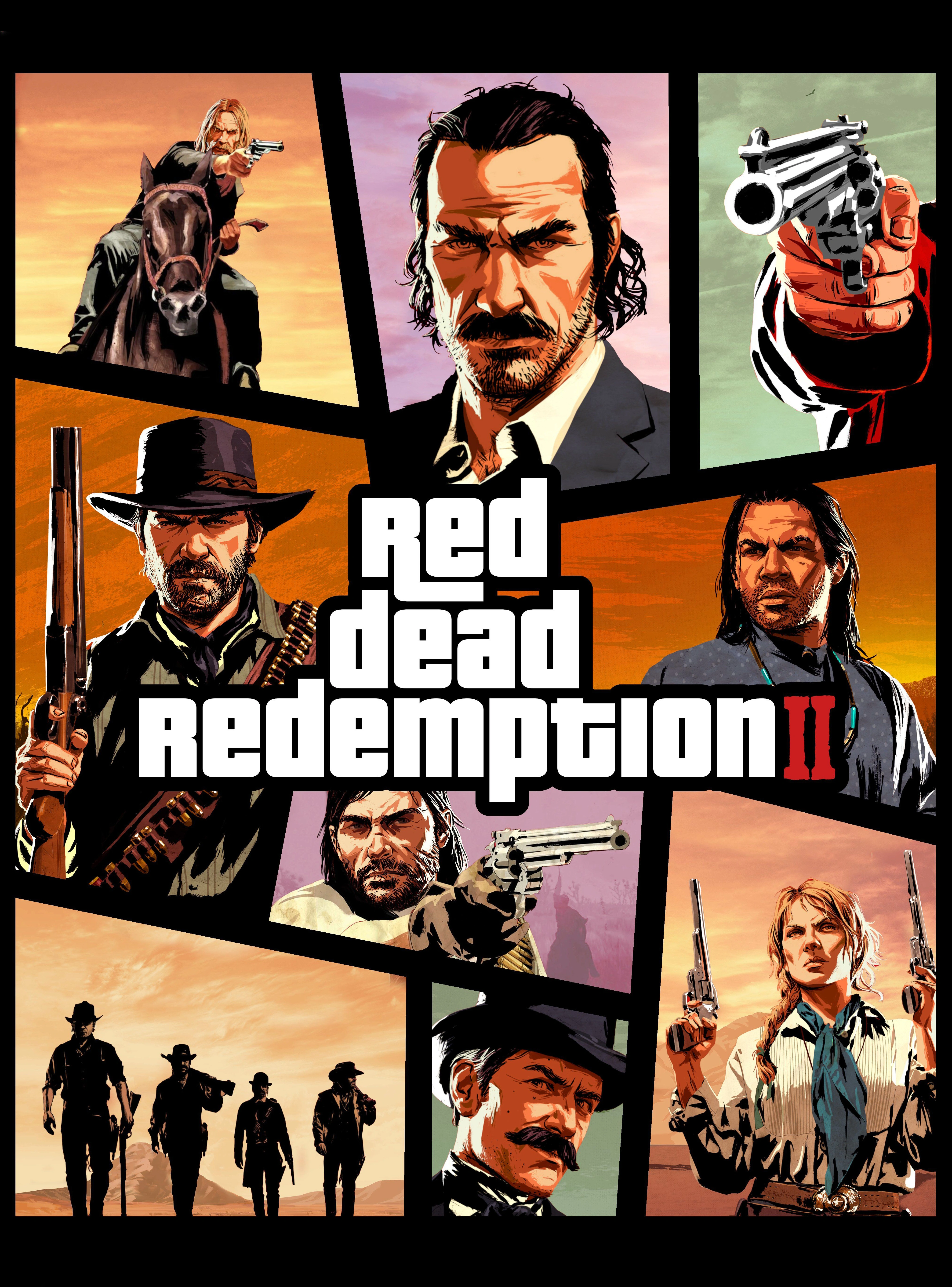 Red Dead Redemption II в стиле GTA - 1